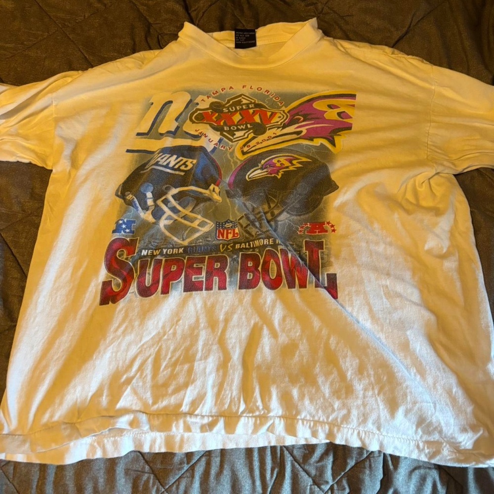 SD Collection White Super Bowl Kids T-Shirt